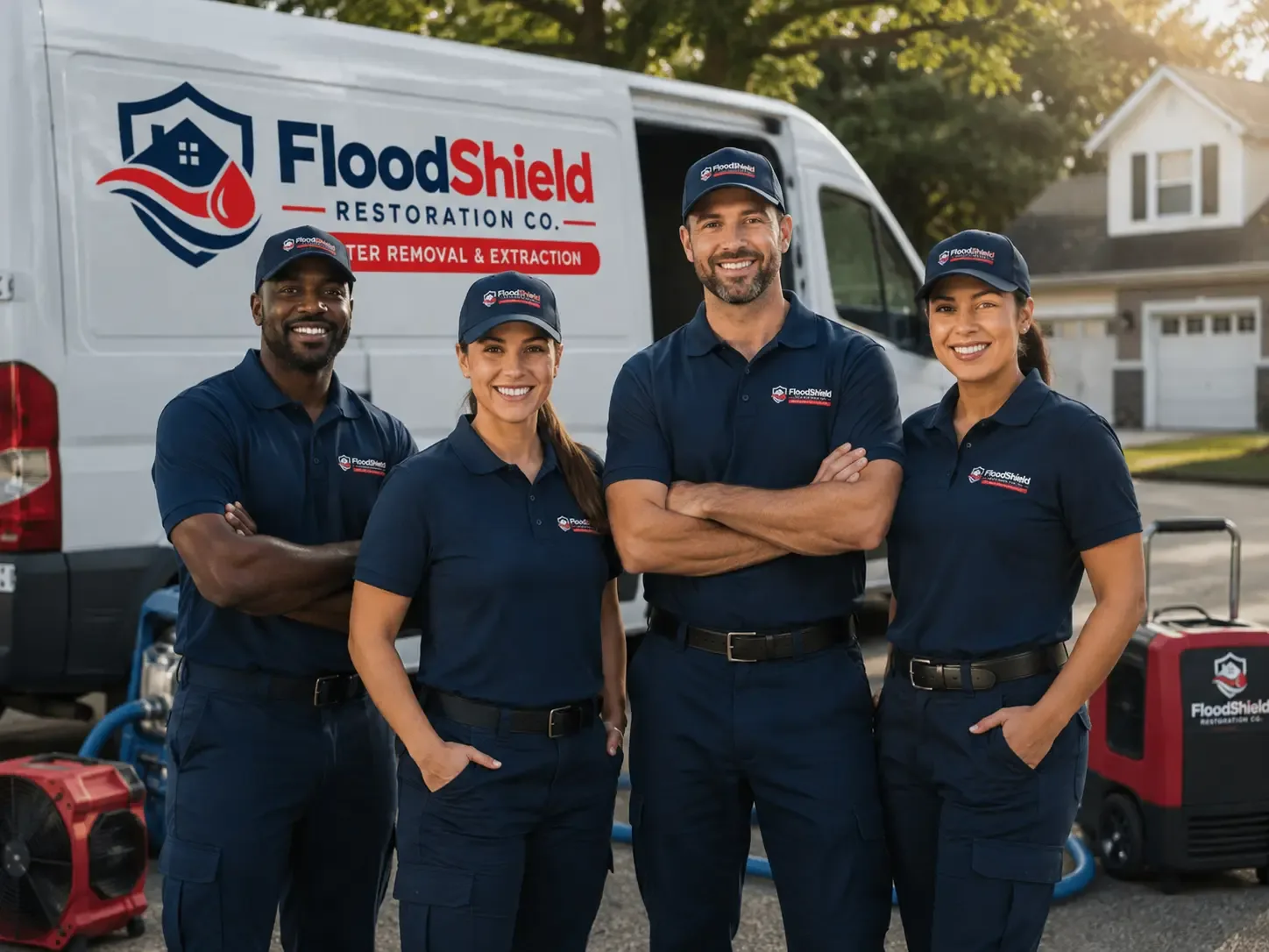 Flood Damage Restoration company in Burton, OH